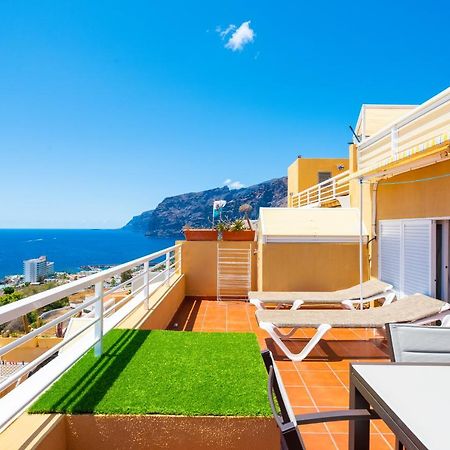 Panomaric Sea View - Sol Apartment Puerto de Santiago  Ngoại thất bức ảnh