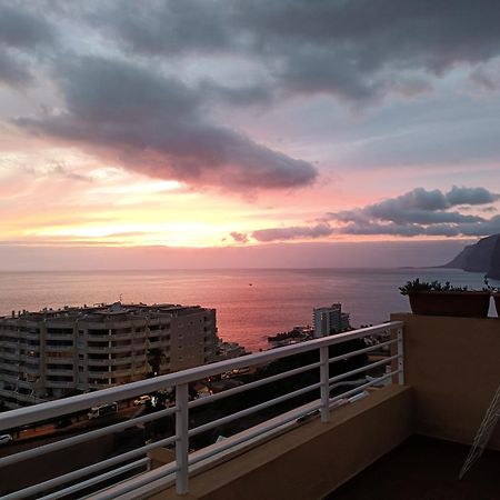 Panomaric Sea View - Sol Apartment Puerto de Santiago  Ngoại thất bức ảnh