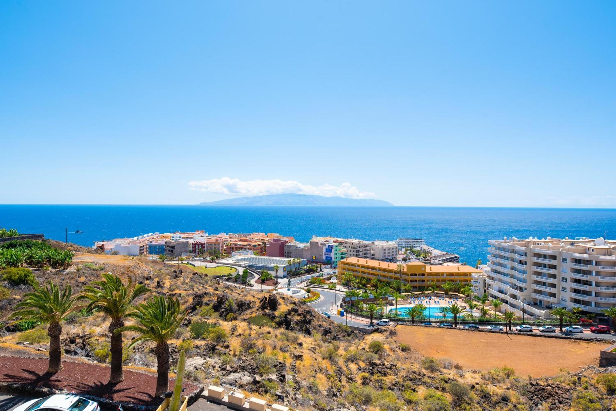 Panomaric Sea View - Sol Apartment Puerto de Santiago  Ngoại thất bức ảnh